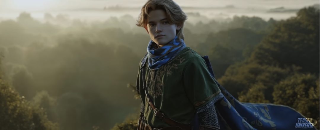 《塞尔达传说》真人电影 首张林克与塞尔达官方剧照公开 公主遇上黄毛封面图